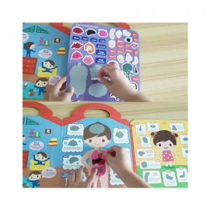 China custom Seal Sticker Label full color Release Paper Sticker Book wholesale