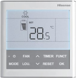 53dB RoHS Hisense Remote Control Ventilation System Remote