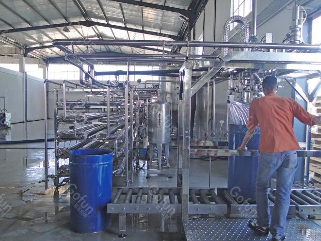 100T/D Tomato Ketchup Mix Turnkey Processing Line SS304 One Stop Service