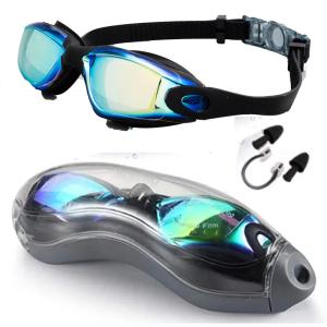 China UV Resistance Adult Swimming Glasses Customized Anti Mist Swimming Goggles wholesale
