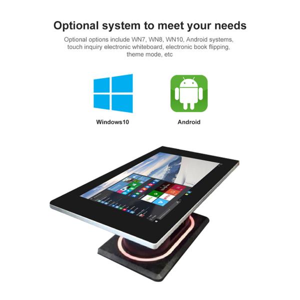 Customization Waterproof Touch Screen Coffee Table LCD Restaurant Multi Touch Table