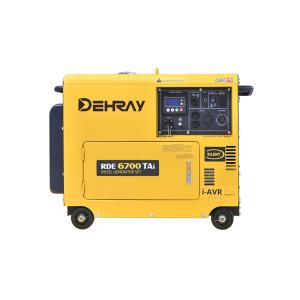 China Single Cylinder 5KVA 155kg Portable Diesel Powered Generator on sale
