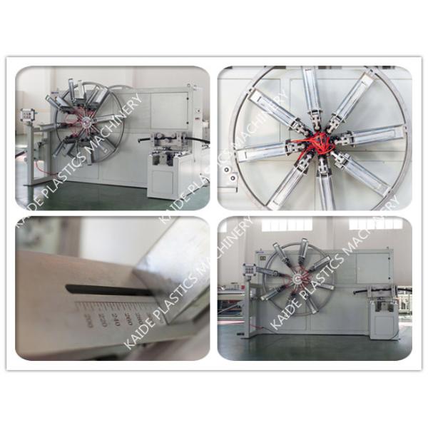 HDPE Plastic Pipe Coiler Machine / PE Pipe Winder 16-63mm