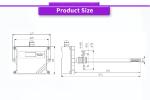 UBWH-D High Precision Industrial Grade Wall Mounted Controller for Humidity and