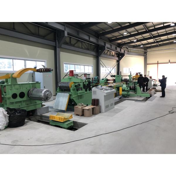 Automatic Copper Strip Slitting Machine 90KW With Adjustable Tensioner