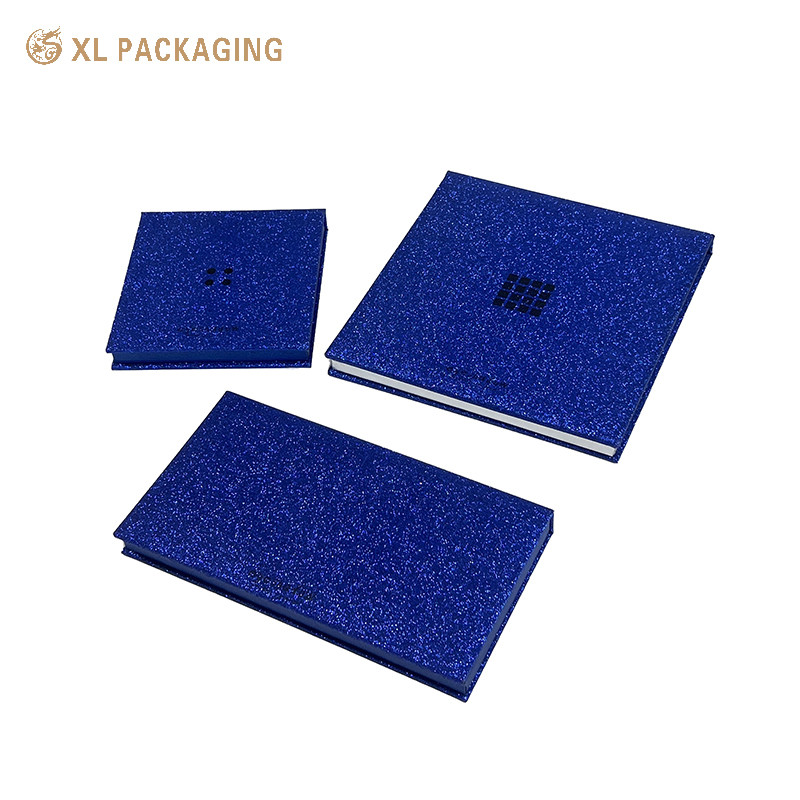 Luxury Custom Rectangle Custom Empty Eyeshadow Palette Pans Eye Shadow Case Container Packaging