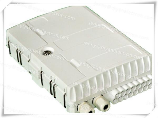 Quality FTTH 16 Port Lower layer Fiber Optic Termination Box / 1x12 PLC Splitter Distribution Box for sale