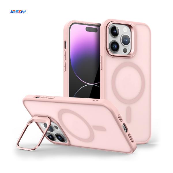 Quality Built In Camera Kick Stand Magnetic Phone Case 12FT Shockproof For IPhone for sale