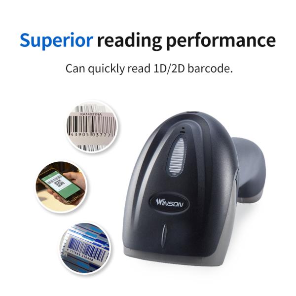2D Wireless Inverted Data Matrix Tobacco Scan Barcode Scanner