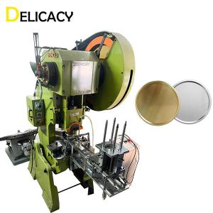 China 3 Phase 380V Tin Container Manufacturing Machine For Can Cover Edge Curl wholesale