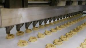 Customized 12.5Kw Small Cookie Making Automatic Chocolate Biscuit Filling Cookie Depositor Machine