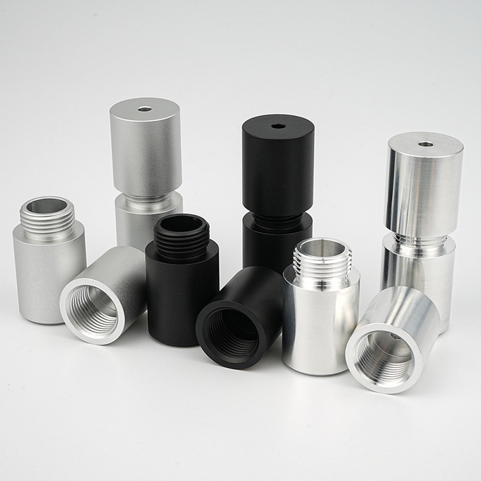 Anodized Custom Aluminum Machined Parts CNC Milling Turning Processing