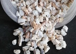 Compact Structure Refractory Products , High Hardness Flint Clay 3 - 5mm