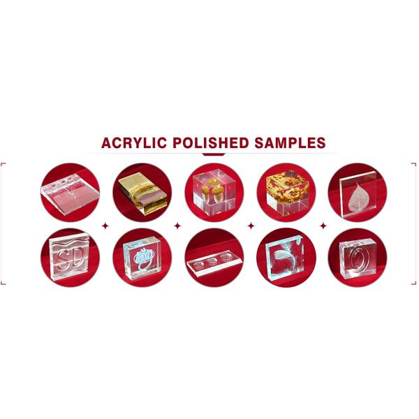 Acrylic Chamfering Machine 0-8mm Chamfer Width Cut & Polish At The Same Time