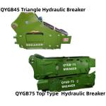 Top Type / Triangle Hydraulic Breaker Hammer QYGB75 75 Chisel Suit 6.0-8.0 Tons