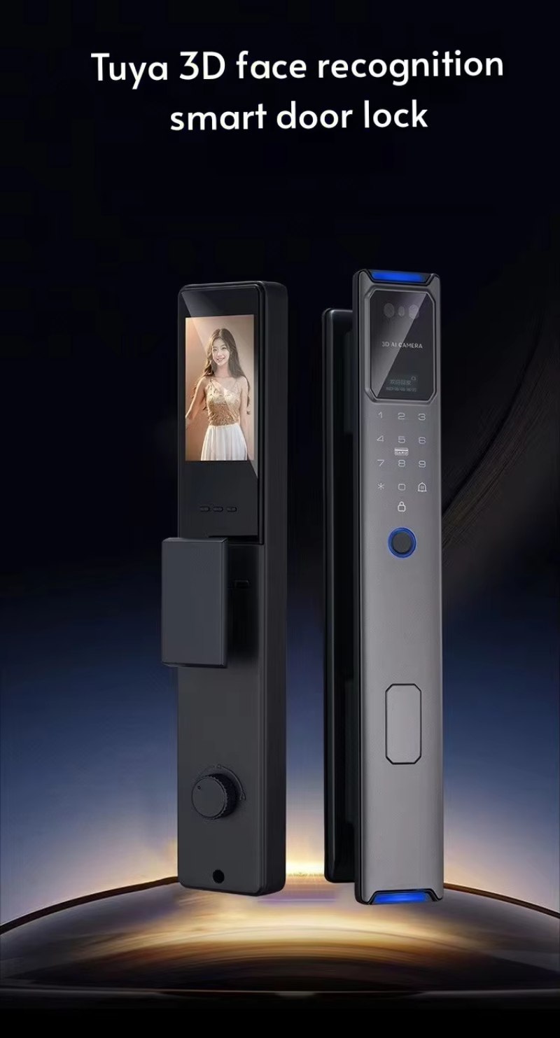 House Palm Vein Door Lock Waterproof Digital Slim Door Lock With Camera