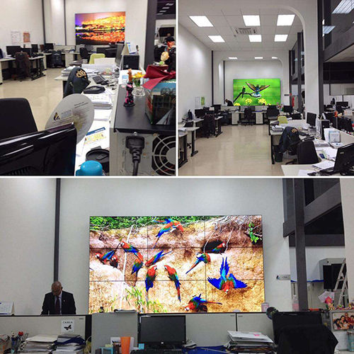 46 Inch Super Narrow 3*3 Bezel 1080P Splicing Lcd Video Wall