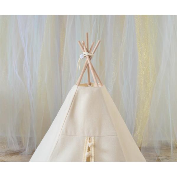 Eco Bohemian Ivory Hedgehog Bed Rabbit Bunny House With Removable Cusion
