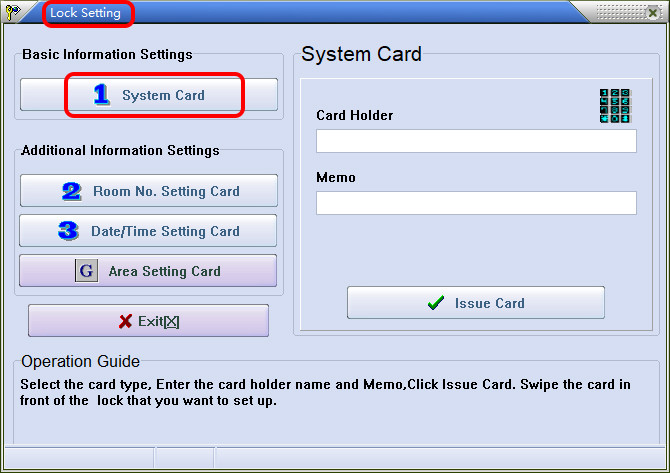 Gold Color 310 X 72 Mm Hotel Key Card Door Lock With Free Management Software