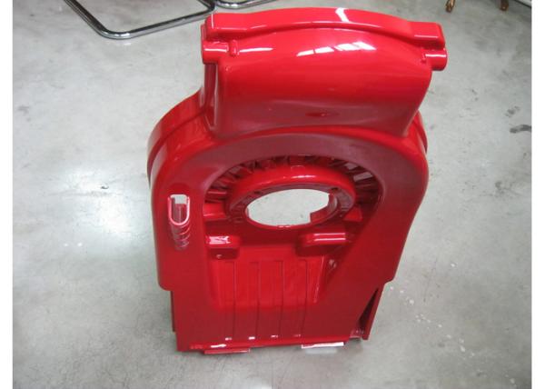 Quality Auto Parts Injection Molding Services / Gloss Finish Red ABS Automotive Injection Molding for sale