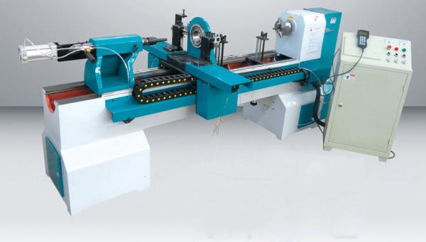 Quality CNC wood lathe single spindle with best price for sale