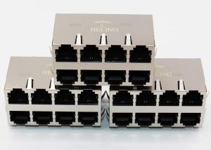 China Tab Up Female Lan SMT Connector , Low Profile RJ45 Waterproof Connector wholesale
