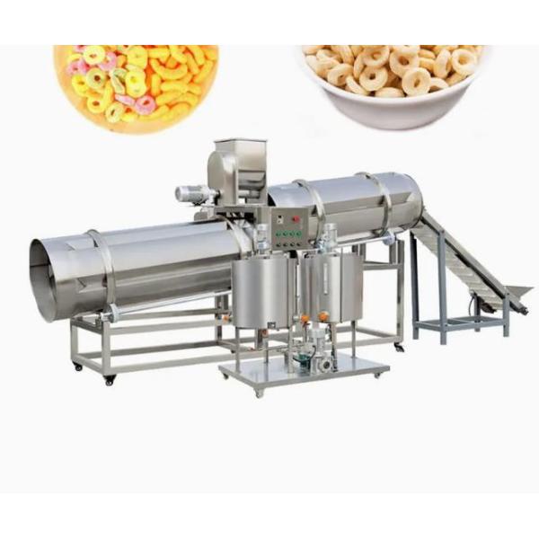Auto 3D Snack Extruder Machine , Fried Food Processing Equipment
