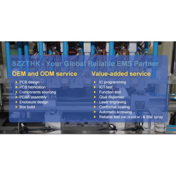 Polyimide Base Rigid-Flex PCB One Stop Assembly Factory For Equipment Consumer Electronic