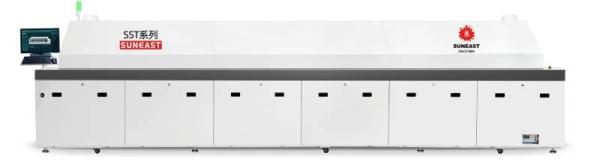 Quality 8 Zone Vacuum Reflow Soldering High Vacuum Reflow Oven Machine for sale