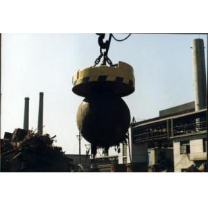 China Rust Proof Deep Reaching Large Industrial Magnets With Connecting Chains wholesale