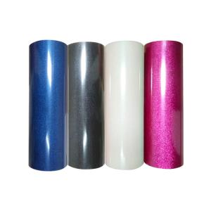 Custom Glitter Heat Transfer Vinyl Sheets For Textile Fabric