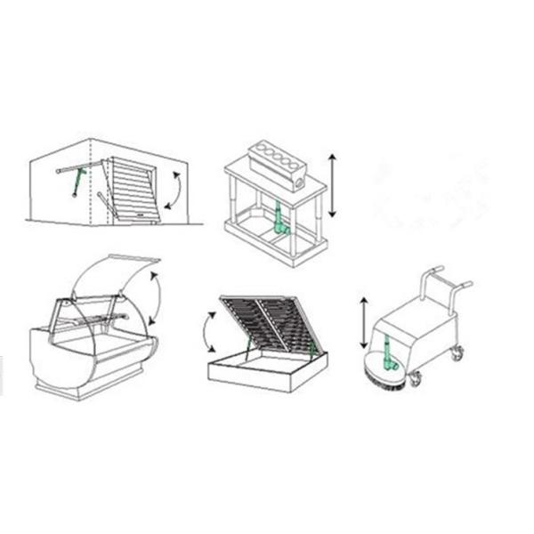 Waterproof Linear Actuator 12v with Potentiomter 5cm stroke 220lbs force, Mini and Compact size Linear Actuator ip65