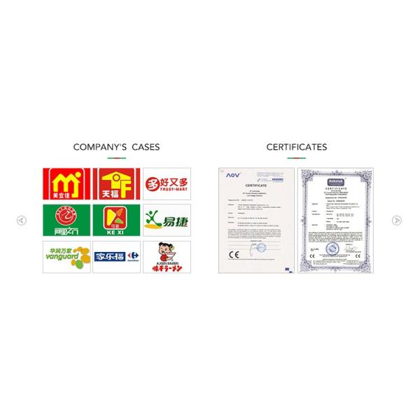 Elegant 220V Commercial Beverage Refrigerator Practical Split Type