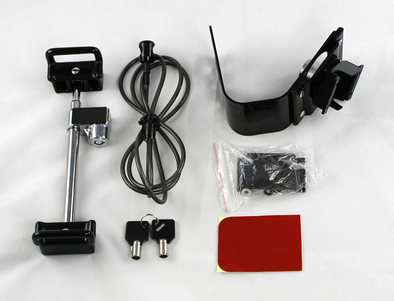 COMER Compatible display devices security for pad/tablet computer support holder with lock