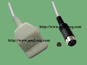 China Schiller Argus Spo2 Sensor Cable , o /  Spo2 Adapter Cable on sale