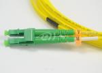 Duplex Patch Cord Optical Fiber For Access Network SC / UPC LC / APC Customize
