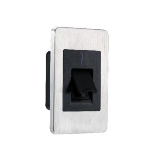 China Waterproof IP65 Stainless Steel Flush-Mounted SilkID Fingerprint Reader with RS485 on sale