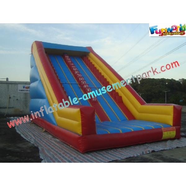Sports Commercial Inflatable Slide Toys , Race Slide Customized For Kids