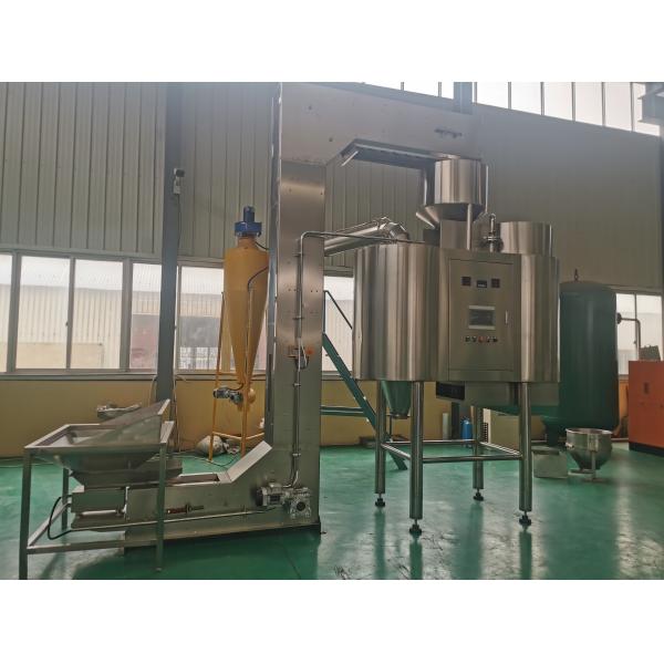 Air 1000kg/H Capacity 10kw Peanut Blanching Machine