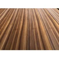 3100mm Length Quarter Cut Smoked Fumed Pine Wood Veneer for sale