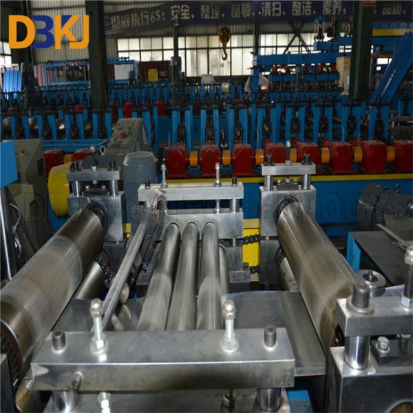 Quality PLC Touch cz Purlin Roll Forming Machine For 100-300mm Sizes 5 Tons Hydraulic Decoiler for sale