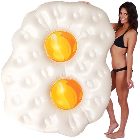 Customized Pool Floats Fried Eggs