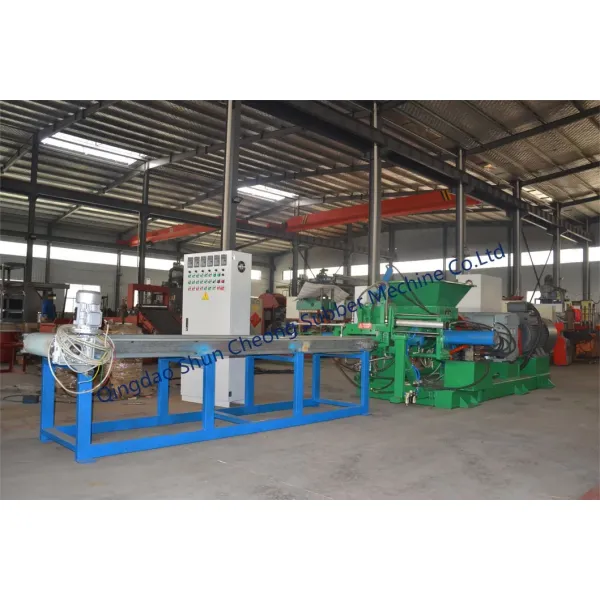 Forced feed Rubber Strainer Extruder