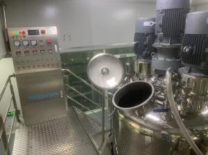 Stainless Steel Liquid Mixer Agitator Steam Heating Method