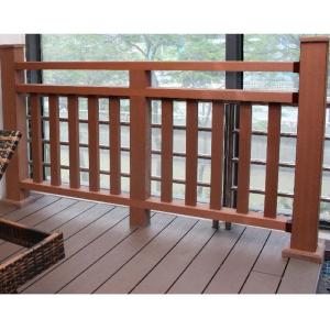 China Custom WPC Hand Railing UV Resistant Balustrade WPC Recycled Materials wholesale