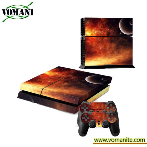 Fashion design ODM vinyl skin cover for Sony PS4 Playstation 4 protective skin sticker