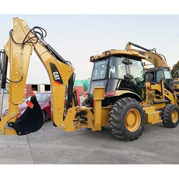 Second Hand Wheel Cat 420F Loader Excavator Digger Cat Backhoe Loader Used