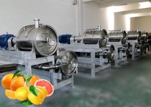 China Custom Citrus Juice Fruit Processing Line SUS304 Stainless Steel Material wholesale