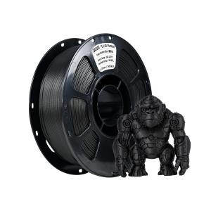 China IBOSS Strong Durable PLA+ Carbon Fiber 3d Printer Filament 1.75mm Black Filament wholesale