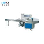 Up-Paper Horizontal Packing Machine For Packaging Regular Objects Biscuits Pies